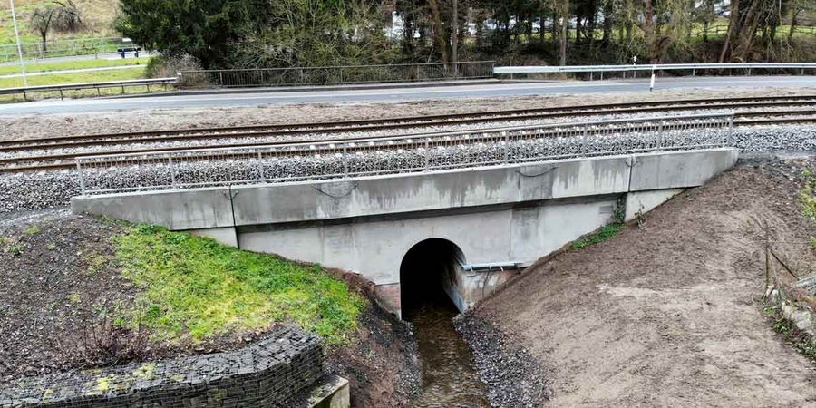 Salcef Bau Sanierung der Eisenbahnüberführung in Alsenz