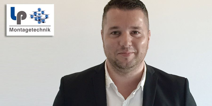 Philipp Schmitz, Technischer Betriebsleiter und Qualitätsmanagement-Beauftragter der L&P Montagetechnik GmbH