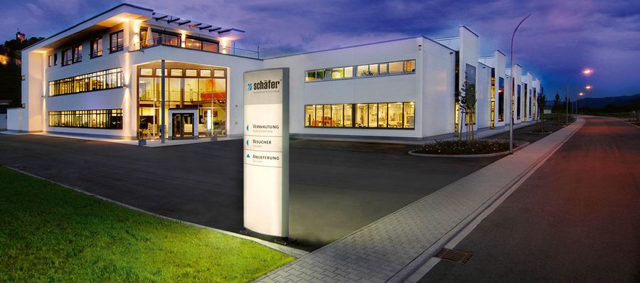 Der Firmensitz Schäfer Kunststofftechnik GmbH in Ortenberg