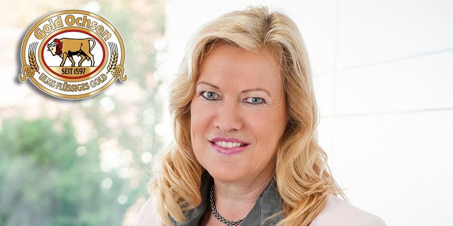Ulrike Freund, Geschäftsführerin der Brauerei Gold Ochsen GmbH