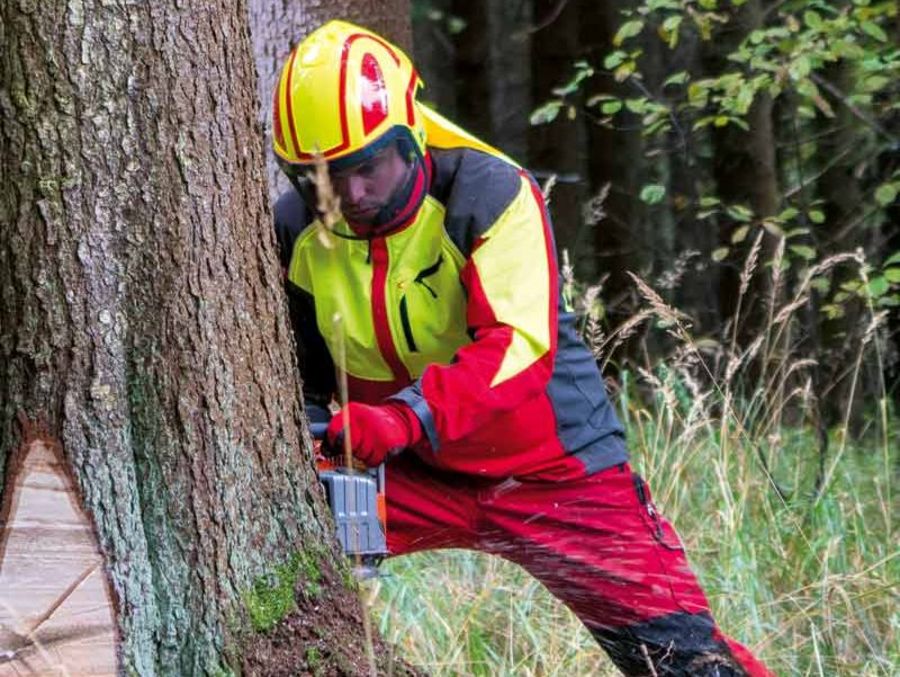 PFANNER Kopfschutz, Ventilations Jacke und Schnittschutzhose