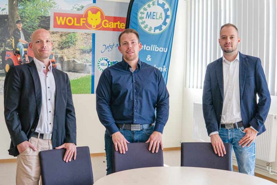 Mela - Roy Göring, Ron Göring und Sebastian Harth, die Investoren der HGH GmbH