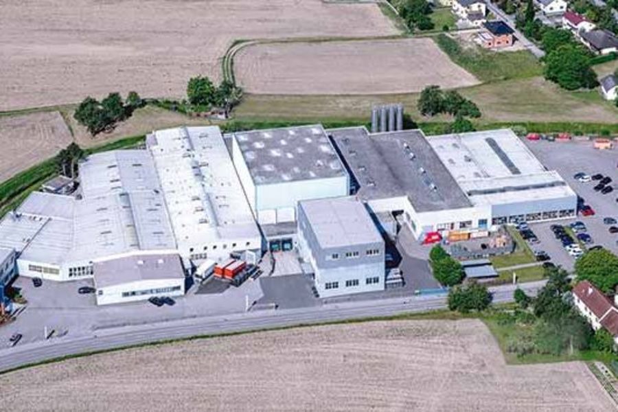 Praher Plastics Unternehmenssitz in Schwertberg, Österreich