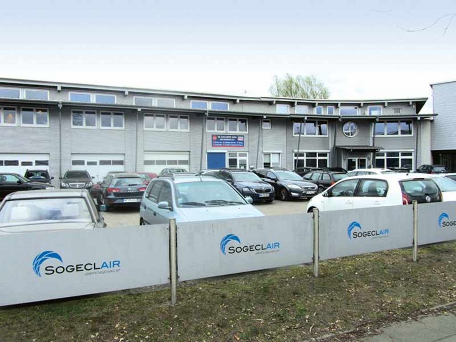SOGECLAIR Aerospace Hauptsitz in Hamburg