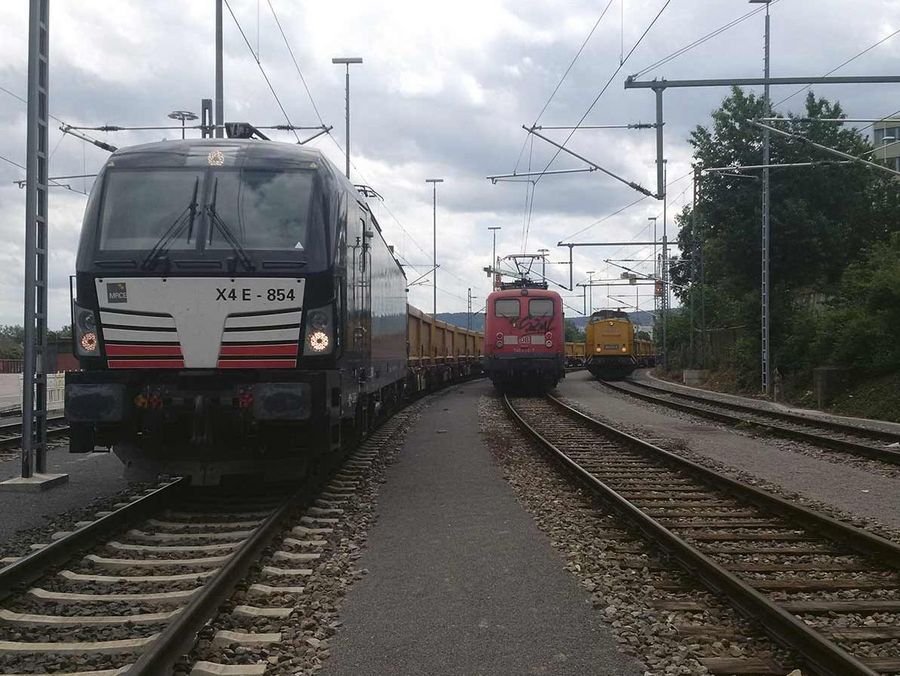 Die Baustellenlogistik der DB Fahrwegdienste.