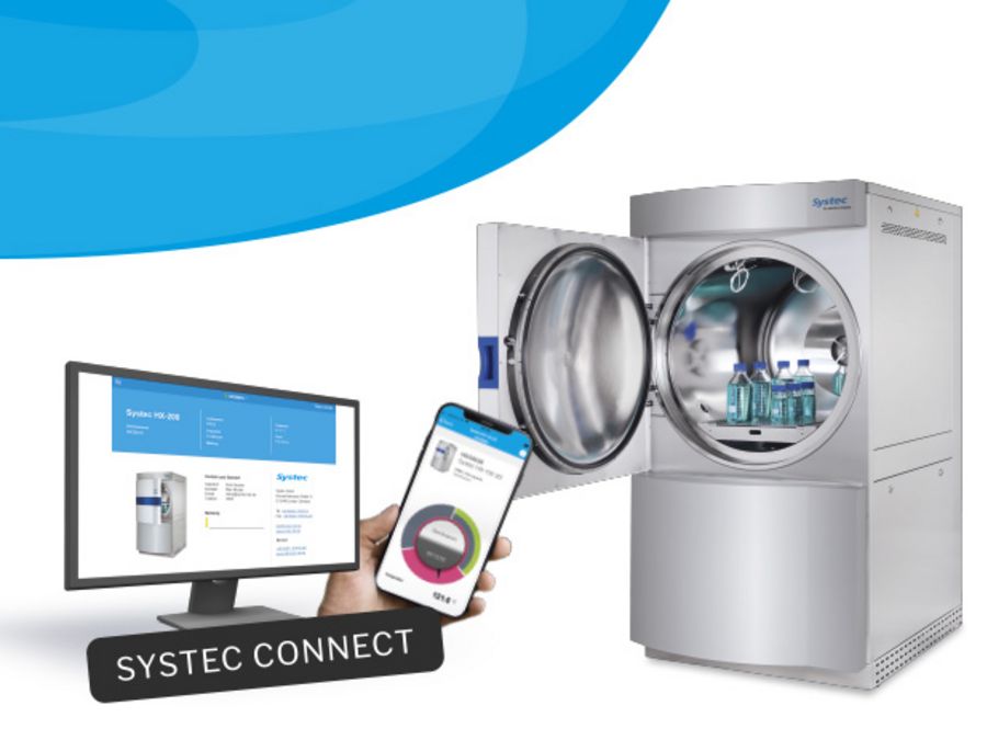 SYSTEC CONNECT FÜR AUTOKLAVEN DER SYSTEC HX-SERIE