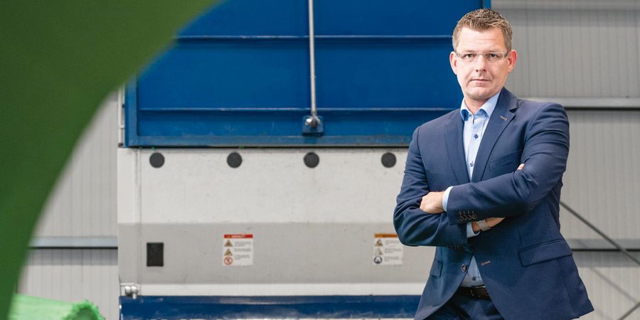 Jan-Hendrik Wilming, Geschäftsführer und Gesellschafter der Lohner Kunststoffrecycling GmbH