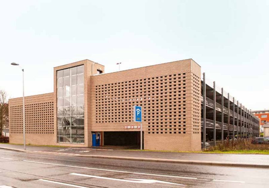 Stadtverkehr Detmold - Parkhaus am Finanzamt