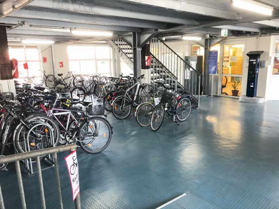 Mannheimer Parkhausbetriebe Fahrradstellplätze
