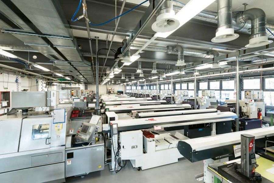 Diener Produktionsbereich