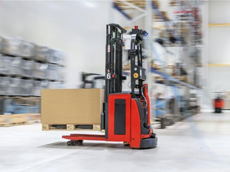 Jetschke autonome Hochhubwagen L-MATIC von Linde Material Handling