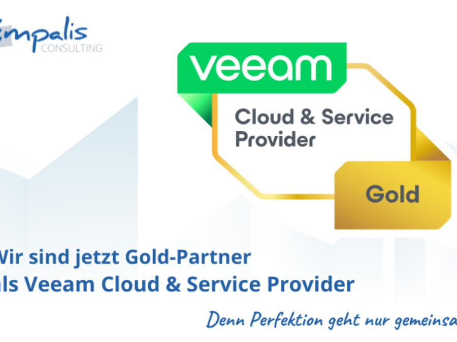 Empalis ist jetzt Veeam Cloud & Service Provider mit Gold-Partner Status