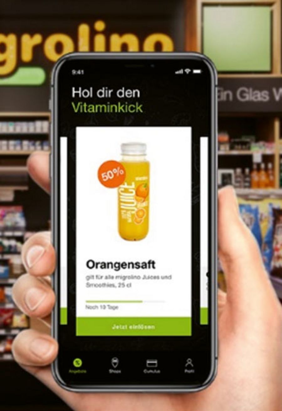 Migrolino AG - Bestellung per App