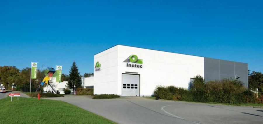 Inotec in dem neuen Firmengebäude