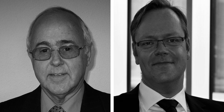 Frieder Flamm, Firmengründer und Geschäftsführender Gesellschafter der FLAMM-Gruppe, und Dr. Hagen Wegner, Technischer Direktor