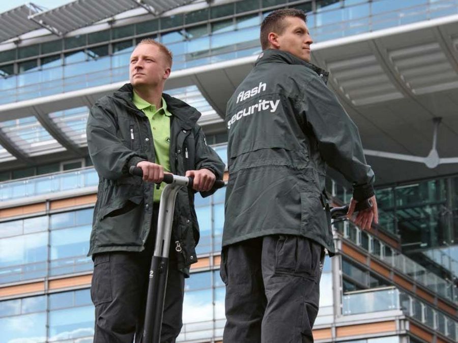 City Streife auf Segways