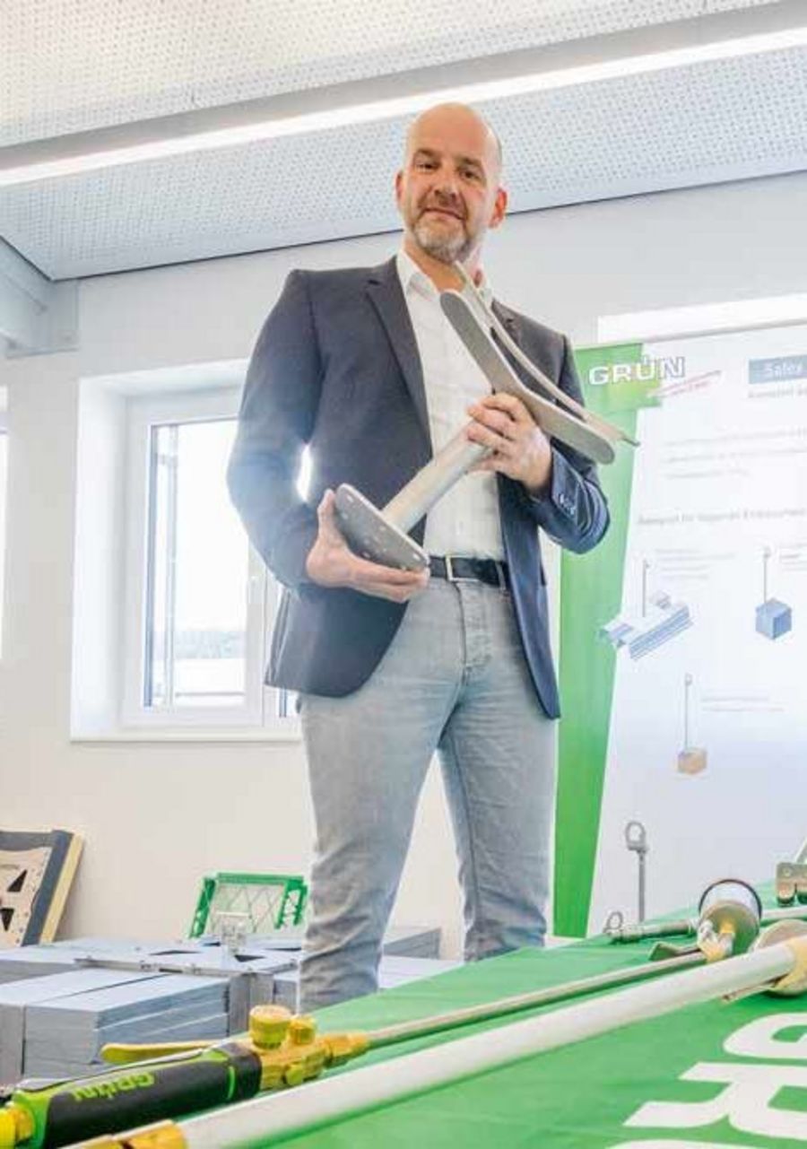 Hendrik Stähler, Geschäftsführer der Grün GmbH Spezialmaschinenfabrik
