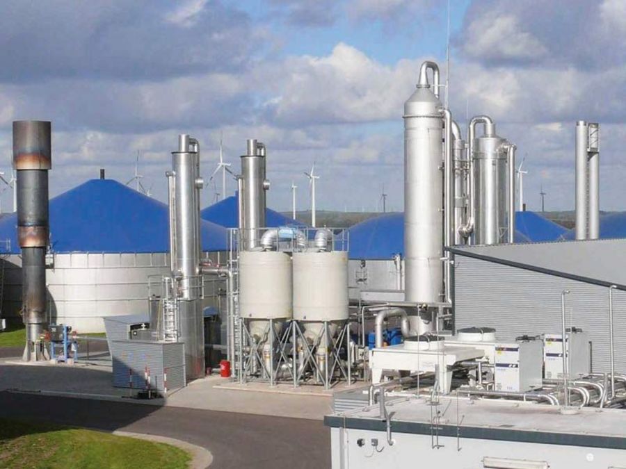 Weltec Biopower Biomethanaufbereitungsanlage