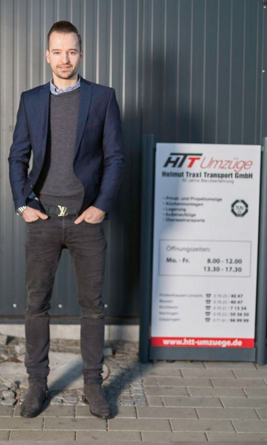 Manuel Brakmann, Betriebsleiter & Verkaufsleiter In- und Ausland der HTT Helmut Traxl Transport GmbH