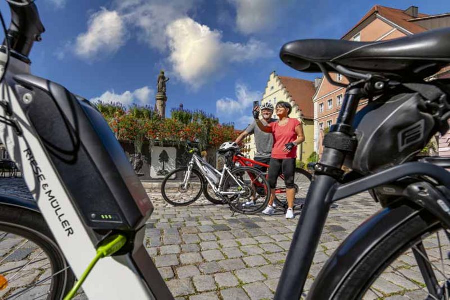 Stadtwerke Feuchtwangen Ladesäulen für E-Bikes