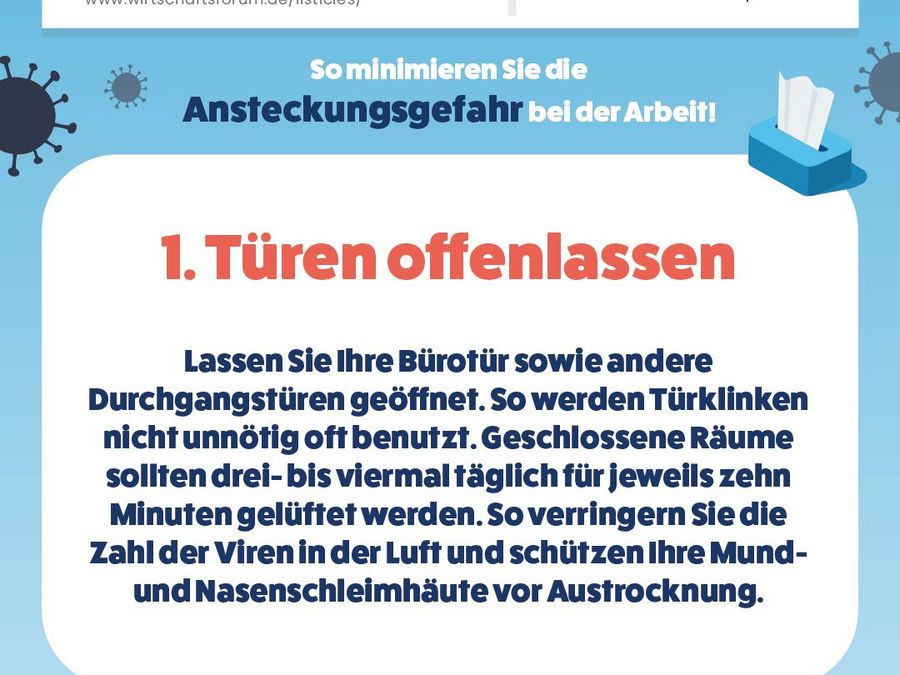 Türen offenlassen