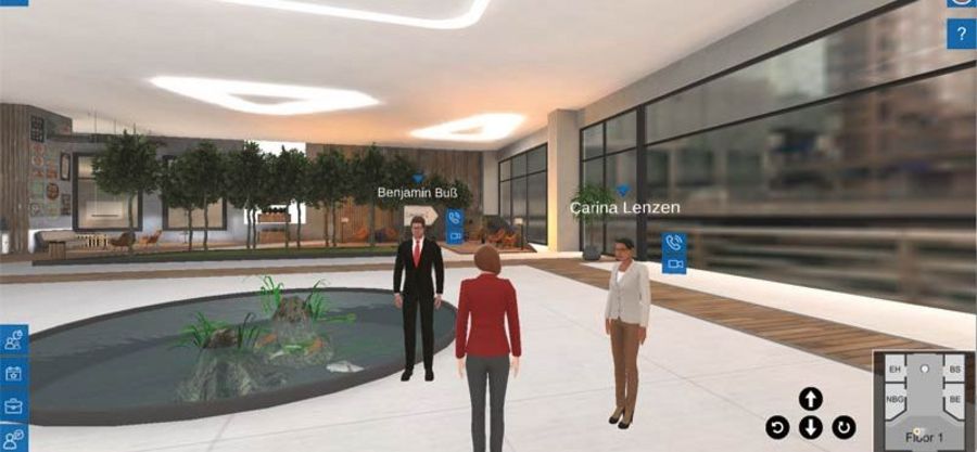 WWM Corporate Metaverse eines internationalen Pharma-Unternehmens