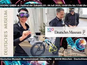 Visoric zeigt XR-Industrieanwendung beim Festival der Zukunft im Deutschen Museum
