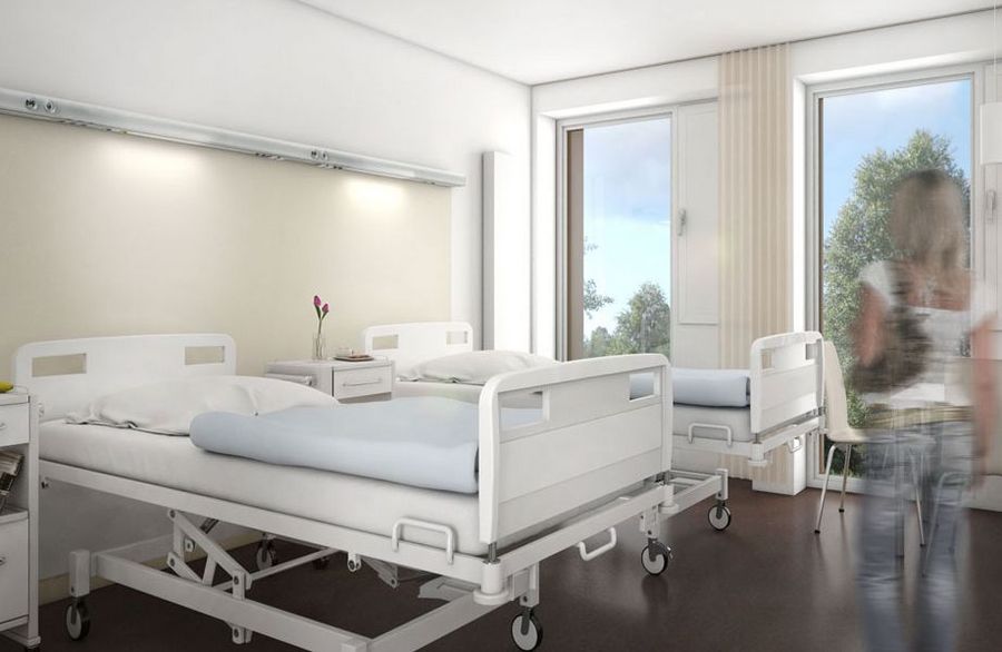 Patientenzimmer Sophien Klinik