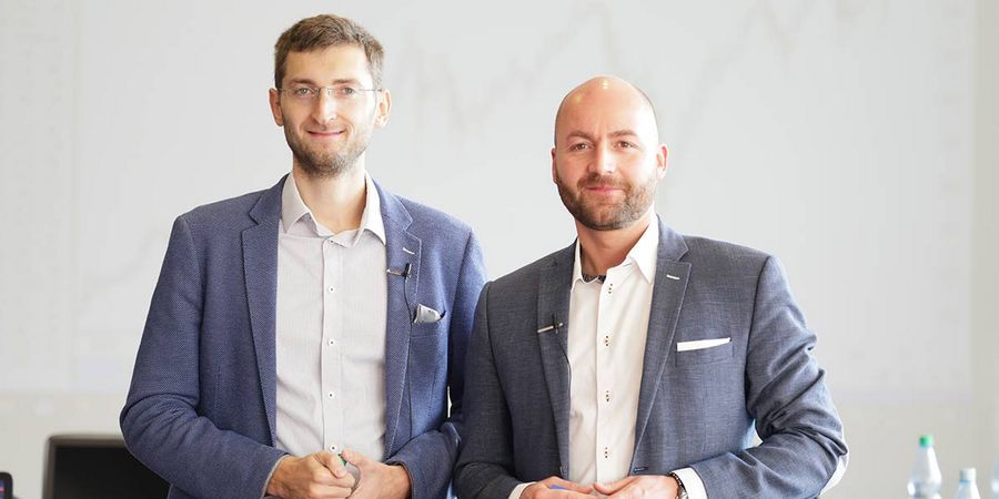 Adrian Schmid, CEO und Ajder Veliev, Geschäftsführer der FinMent GmbH