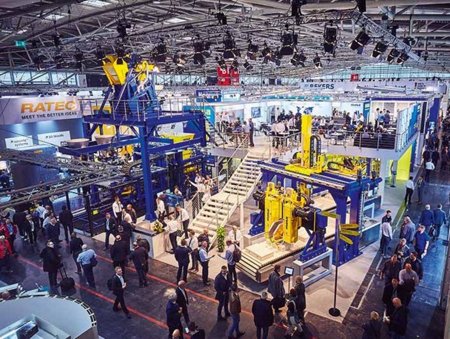 Masa auf der bauma 2019 in München, der Weltleitmesse für die Bau- und Baustoffindustrie