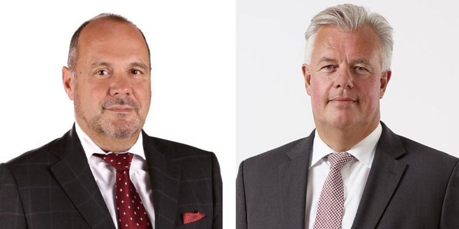 Stephan Richtzenhain und Achim Paul, geschäftsführende Gesellschafter der Sitex Textile Dienstleistungen