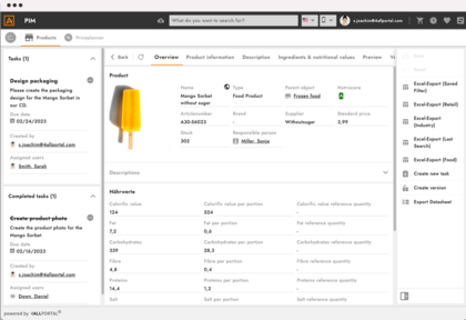 4ALLPORTAL - PIM Software -  Product Information Management