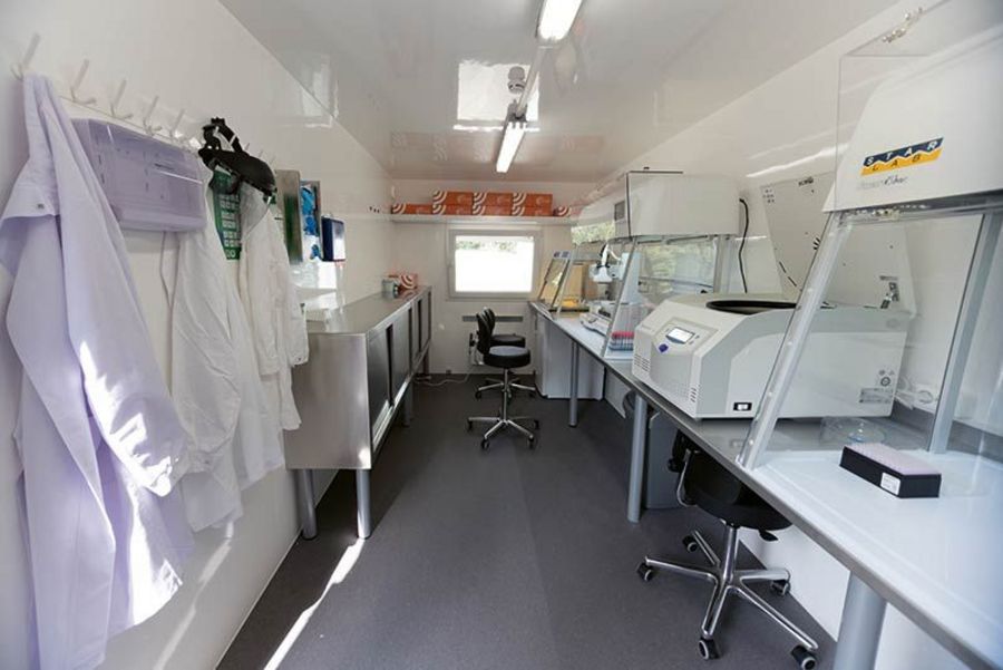 BioEcho Life Sciences mobile Teststation