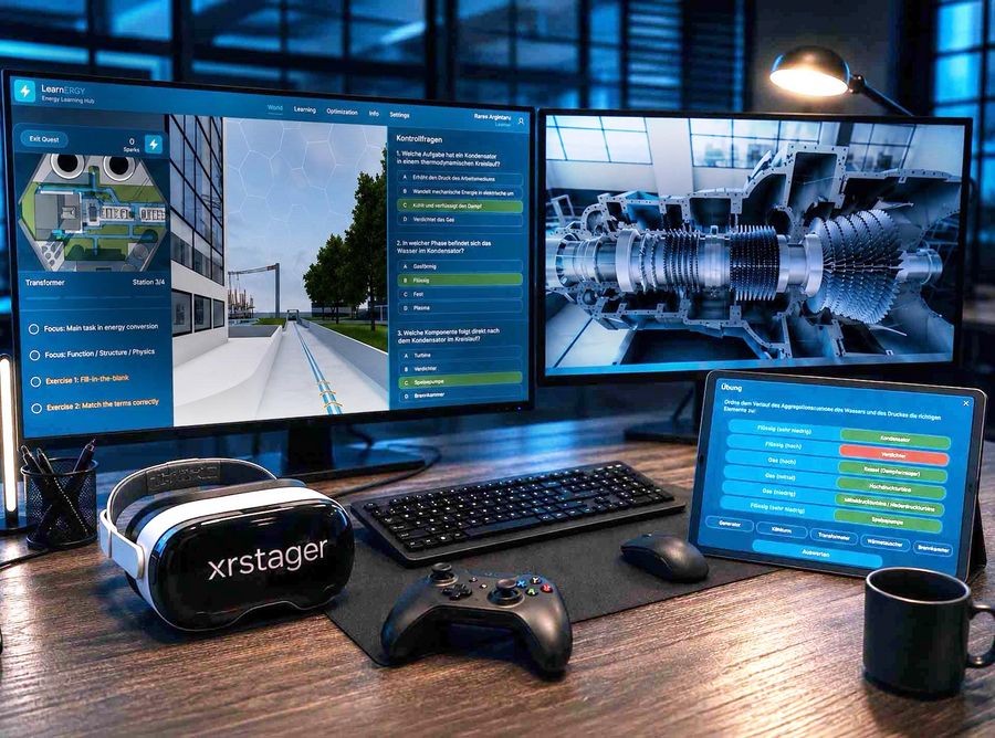 Immersive Lernräume für die Industrie von morgen