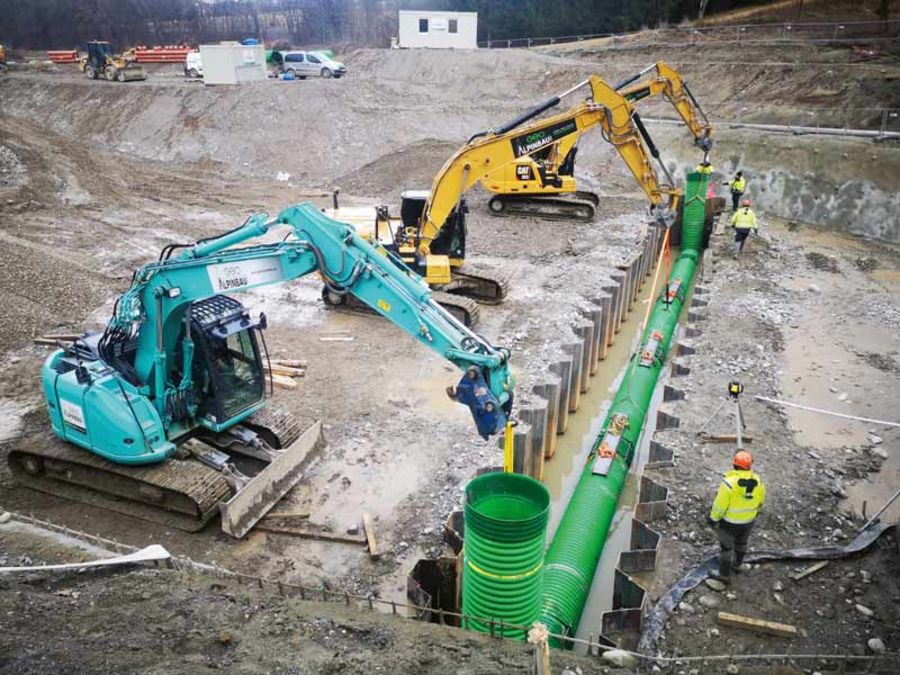 GEO-Alpinbau Baustelle