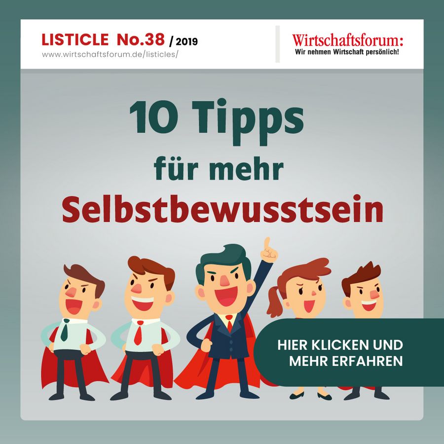 10 Tipps für mehr Selbstbewusstsein 