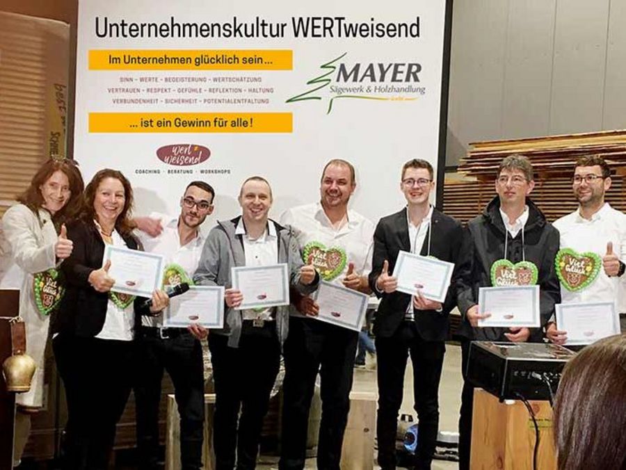 Sägewerk & Holzhandlung Mayer Unternehmenskultur