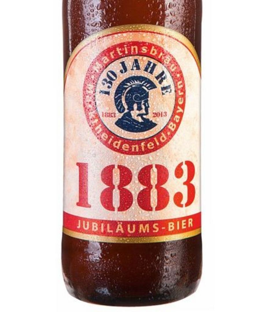 Das naturtrübe Jubiläumsbier Martinsbräu