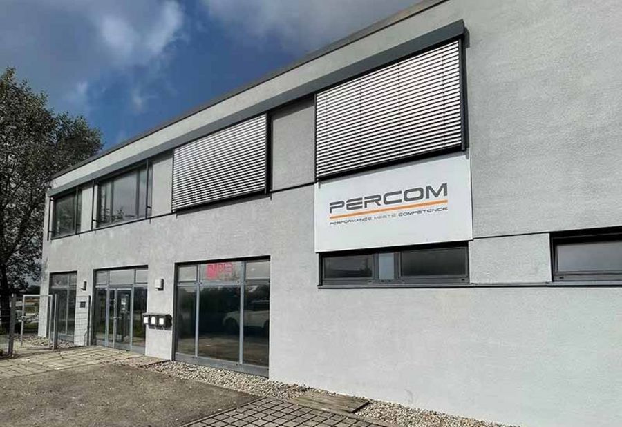 Der Percom Firmensitz im Oberbayrischen Kösching