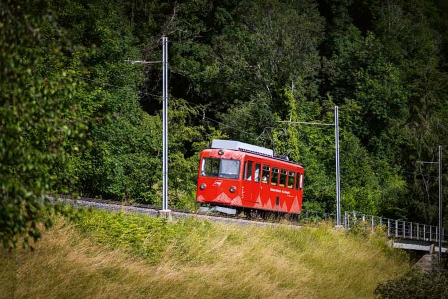 Appenzeller Bahnen Linie Rheineck-Walzenhausen