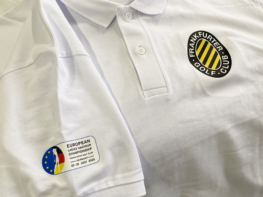 Zusammenarbeit in Perfektion: Polo-Shirts für das Frauen EM Golf Turnier