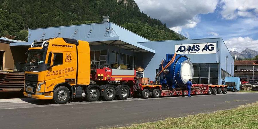 Adams Schweiz AG Transport von Kugelschiebern