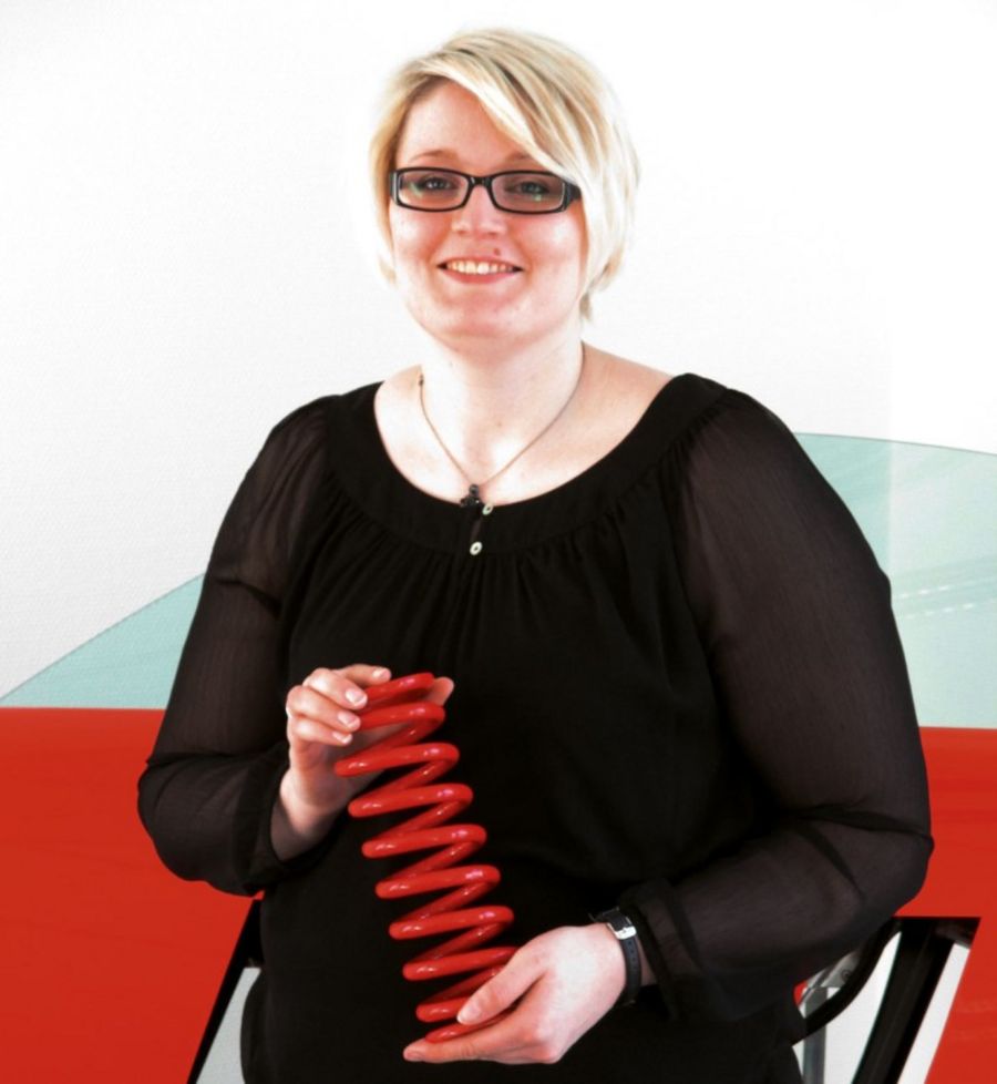 Carolin Schäfer, Assistentin der Geschäftsfleitung der Kaiser GmbH Oberflächentechnik