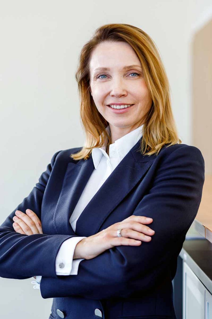 Sylwia Senczyszyn, Geschäftsführerin der HPS Holzkontor und Pelletierwerk Schwedt GmbH