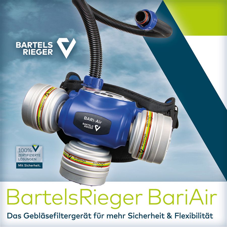 BartelsRieger BariAir – Das Gebläsefiltergerät für mehr Sicherheit und Flexibilität