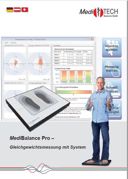 MediBalance PRO Gleichgewichtsanalyse und Training