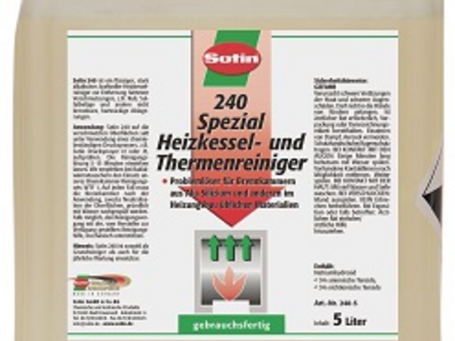 Sotin 240 Spezial Heizkessel- und Thermenreiniger