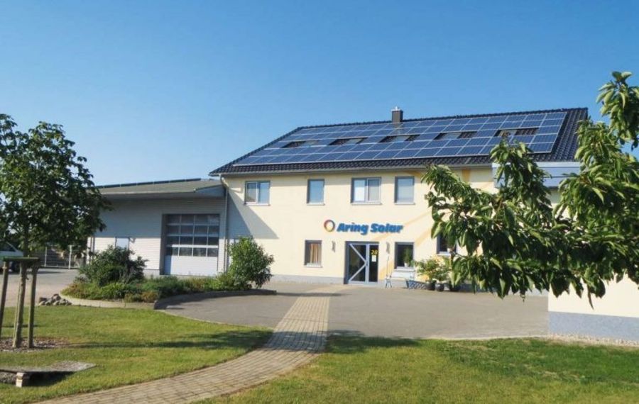 Das Wohn- und Geschäftshaus der Aring Energie und Wärme GmbH & Co. KG