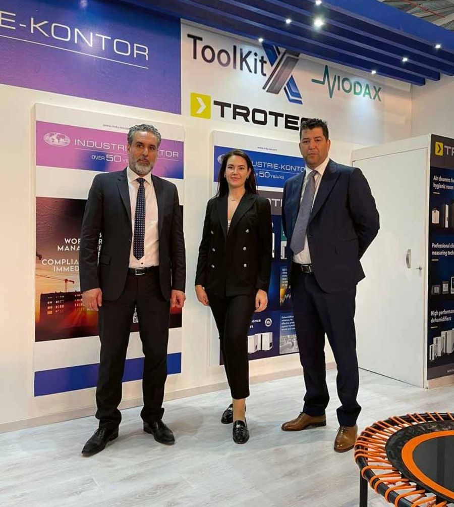 Industrie-Kontor Messestand