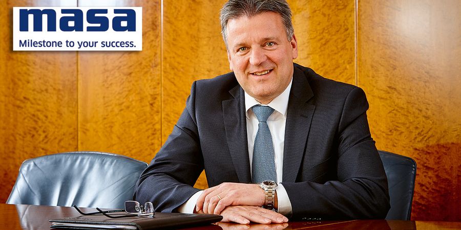 Frank Reschke, Gesamtvertriebsleiter und Mitglied der Geschäftsführung der Masa GmbH